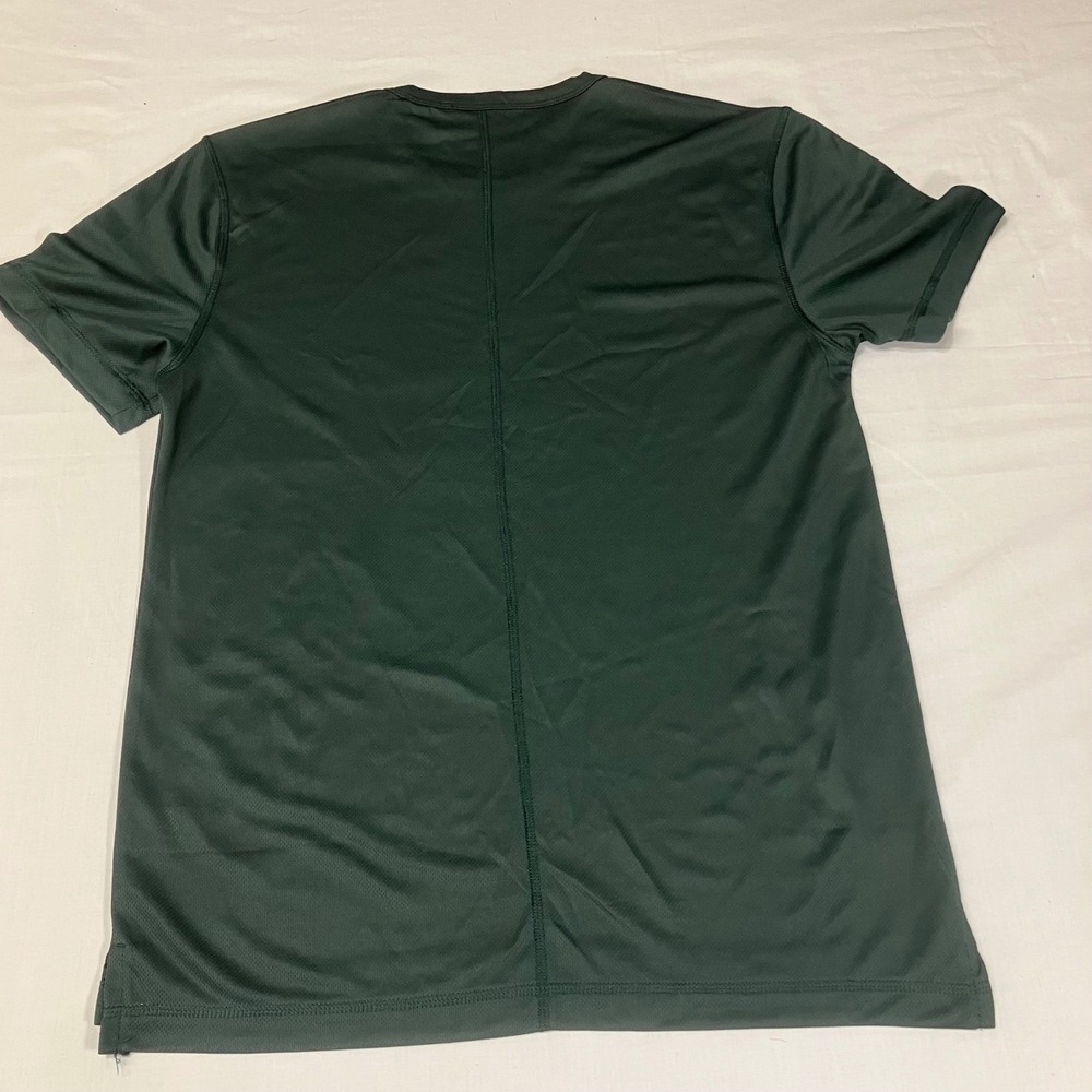 Everlane Mens Re-Play Performance Tee Forest Green Short Sleeve Crew Neck Medium - Picture 1 of 5
